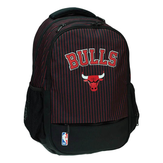 NBA Τσάντα πλάτης Back Me Up Chicago Bulls Black Retro